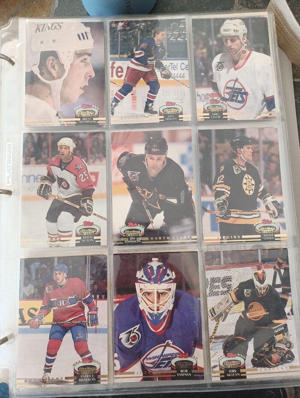 Vintage NHL Hockey Card Lot – Topps Stadium Club, Score & Premier (1990-92)
